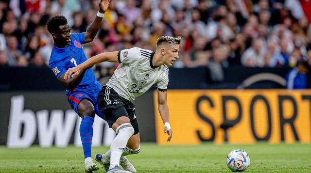 体育欧国联：德国5-2击败意大利 国际正赛首胜“蓝衣军团”